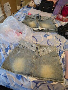 Summery out going cute new skirt 2xx